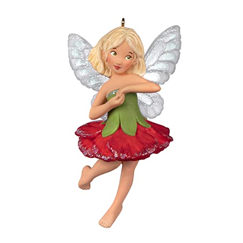 Hallmark Keepsake Christmas Ornament 2023: Fairy Messengers Carnation Fairy
