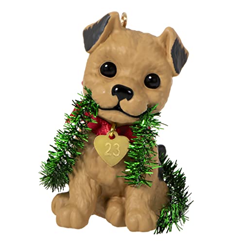 Hallmark Keepsake Christmas Ornament 2023, Puppy Love Terrier 2023, Dog Ornament, Pet Gifts