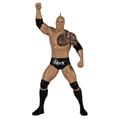 Hallmark Keepsake Christmas Ornament 2023 - WWE The Rock Wrestling Ornament