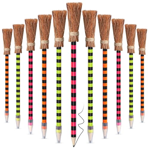 Halloween Broom Pencils Bulk