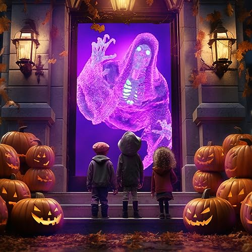 Halloween Holographic Rear Projection Screen