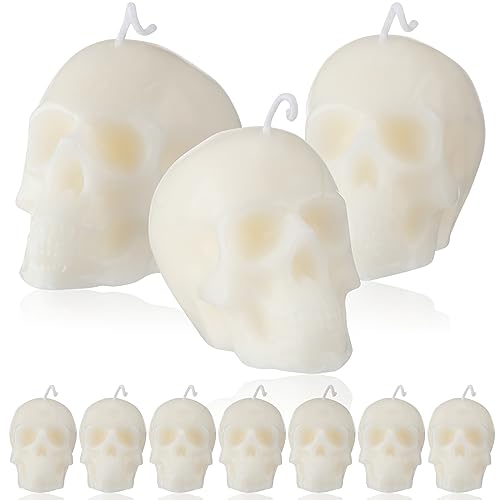 Halloween Skull Candles