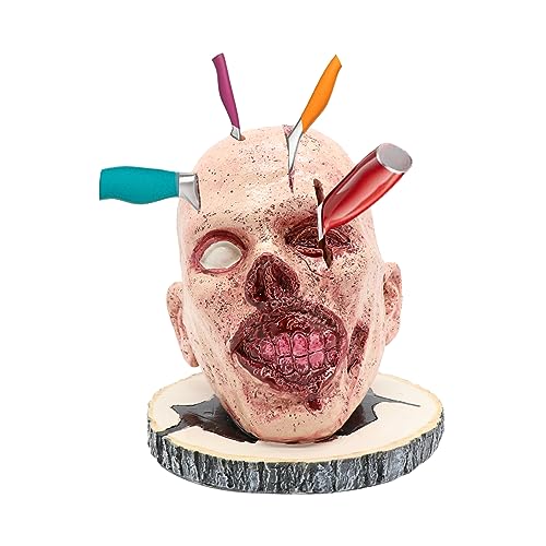 Halloween Skull Knife Holder