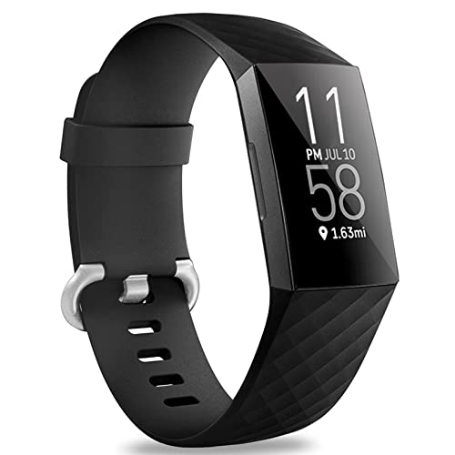 Hamile Waterproof Replacement Watch Strap for Fitbit Charge 4/3