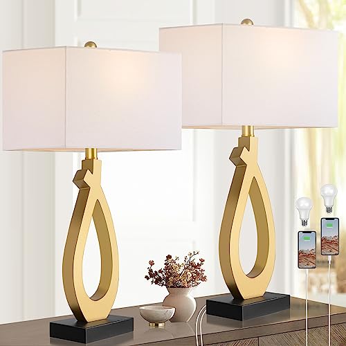 Hamucd Gold Table Lamps