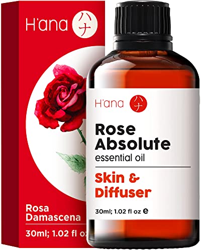 H’ana Rose Essential Oil for Skin Use & Aromatherapy