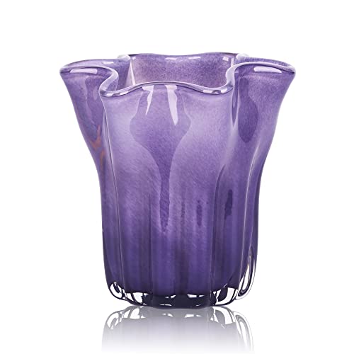 Hand Blown Glass Vase