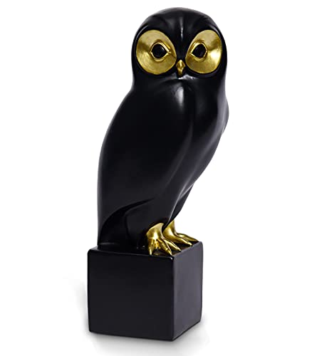 Hand-Crafted Owl Sculpture for Home Decor