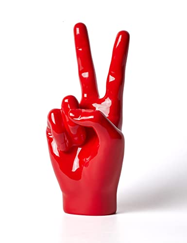 Hand Gesture Desk Statue Finger Sculpture