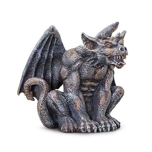 Hand-Painted Gargoyle Figurine