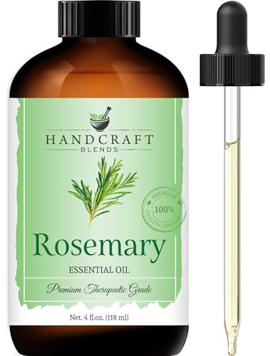 Handcraft Rosemary Essential Oil - 100% Pure and Natural - Premium Therapeutic Grade