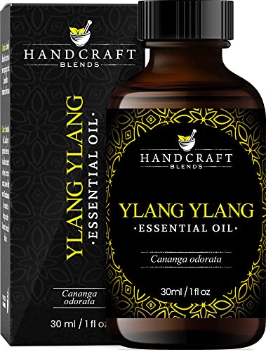 Handcraft Ylang Ylang Essential Oil - 100% Pure and Natural - Premium Therapeutic Grade Essential Oil for Diffuser and Aromatherapy – 1 Fl Oz