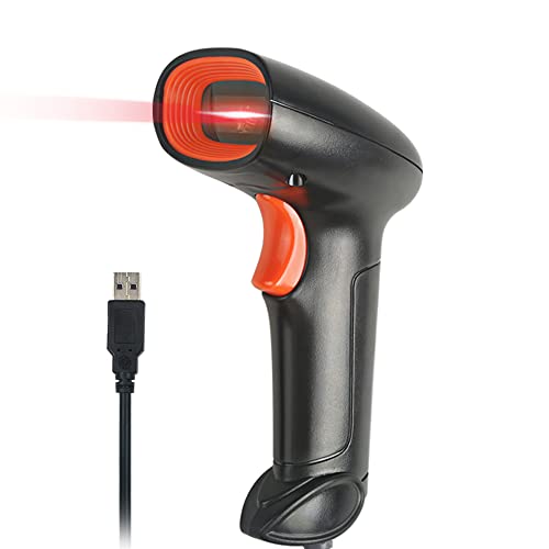 Handheld USB Barcode Scanner for Supermarket and Warehouse