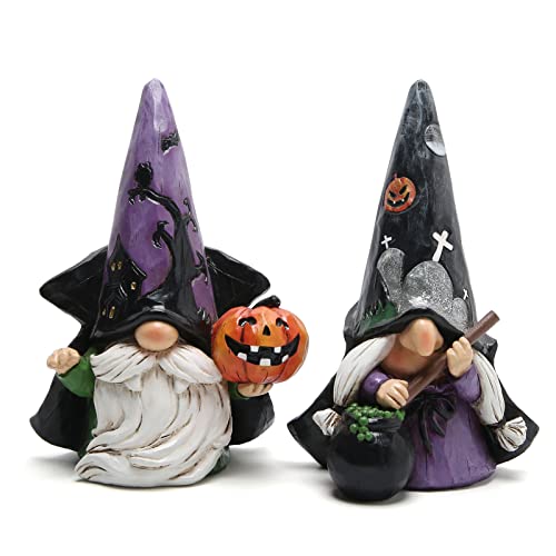 Handmade Halloween Gnomes Figurines for Home Decor