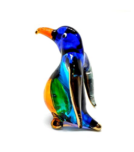 Handmade Mini Glass Penguin
