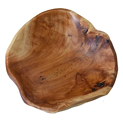 Handmade Natural Wood Candy Serving Bowl