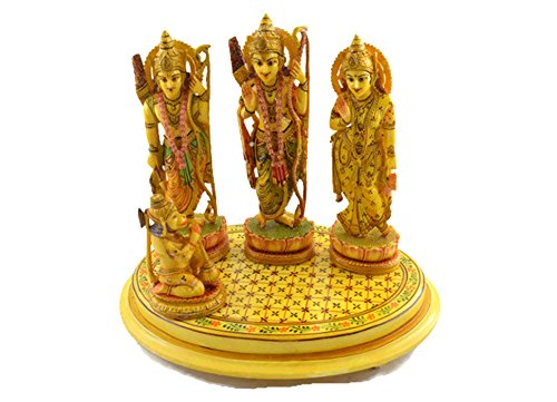 Handmade Resin Figurines of Ram Darbar