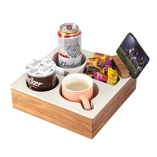 Handy Silicone Couch Cup Holder Tray