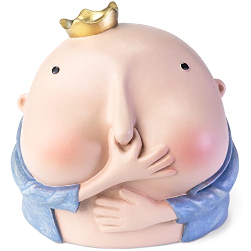 HandyCute® StinKing - Boy Holding Nose Sculpture