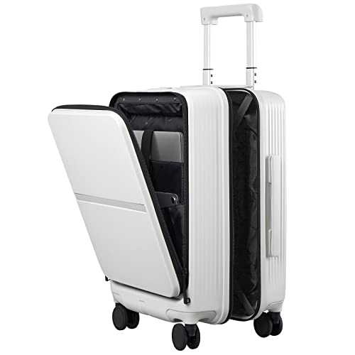 Hanke Carry On Luggage with Front Pocket