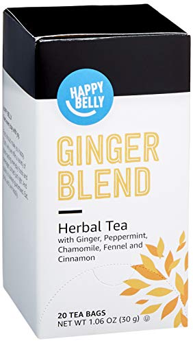 Happy Belly Ginger Herbal Tea Bags