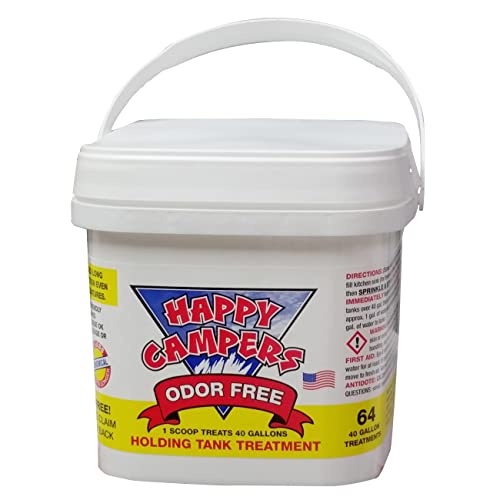 Happy Campers RV Holding Tank Deodorizer Treatment - 64 treatments