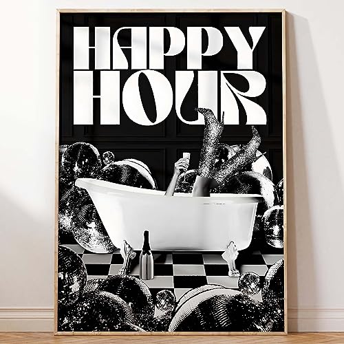 Happy Hour Wall Art Canvas