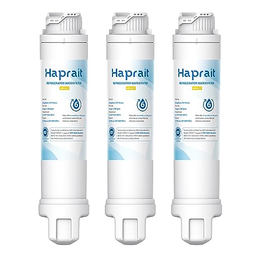 Haprait HP007 Replacement Water Filter, Pack of 3