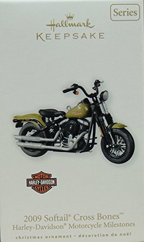 Harley Davidson Softail Cross Bones Ornament