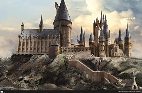 Harry Potter Hogwarts at Sunrise Poster