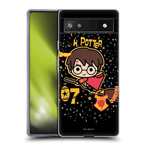 Harry Potter Quidditch Broom Soft Gel Case for Google Pixel 6a