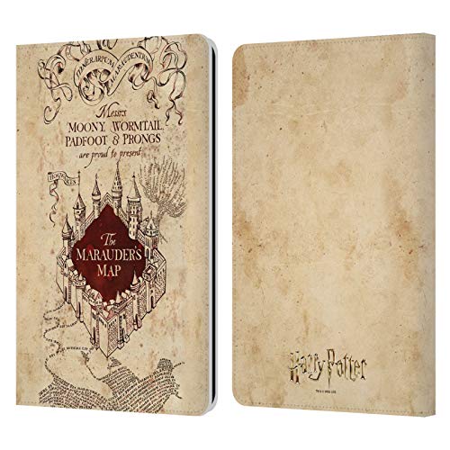 Harry Potter The Marauder's Map Prisoner of Azkaban II Leather Book Wallet Case Cover