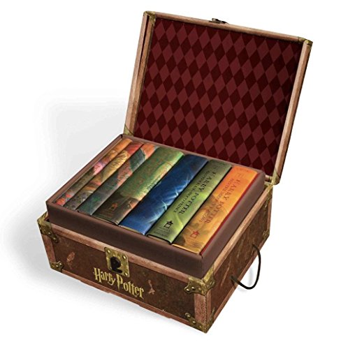Harry Potter Years 1-7: Complete Book Set with Unique Storage Box