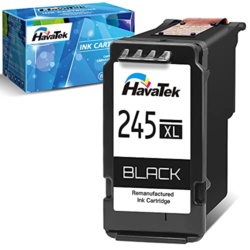HavaTek Remanufactured Ink Cartridge Replacement for Canon PG-245XL PG-243