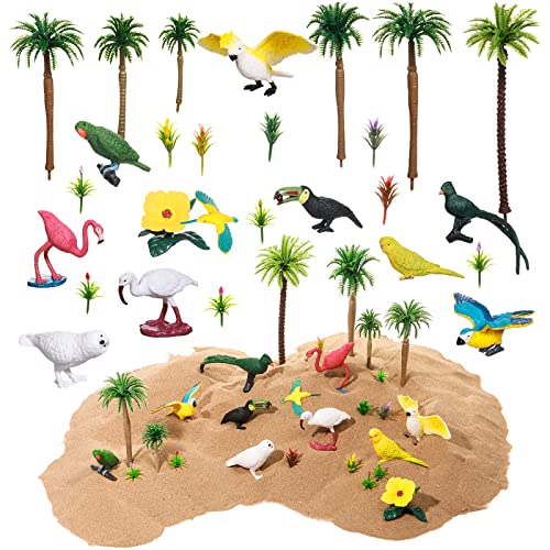 Hawaii Birds Figurines Toy Set