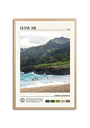 Hawaii Poster - The North Shore