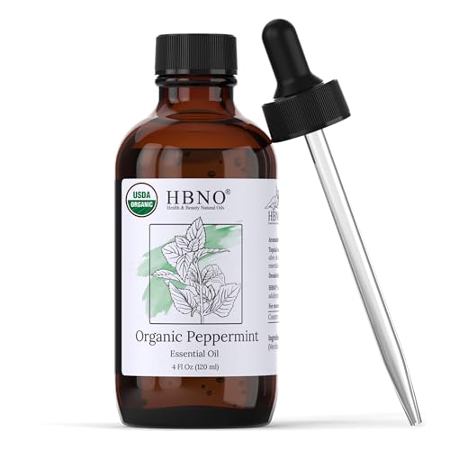 HBNO Organic Peppermint Essential Oil