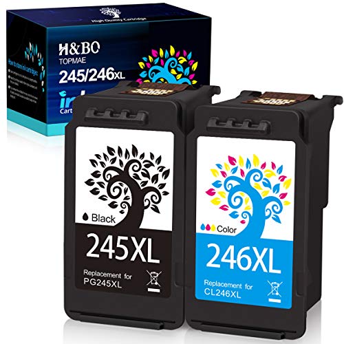 H&BO TOPMAE Remanufactured Ink Cartridges Replacement