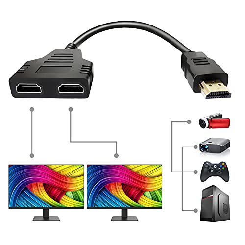 HDMI Splitter: Connect One Device to Two TVs