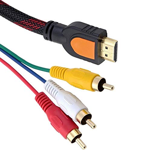 HDMI to RCA 1080P Video Audio Adapter Cable