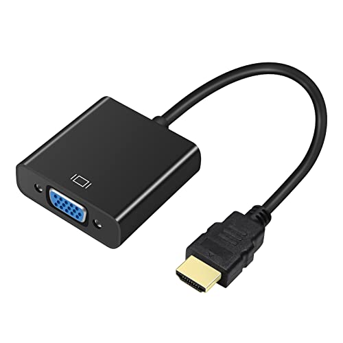 HDMI to VGA Adapter Cable for Computer Monitor