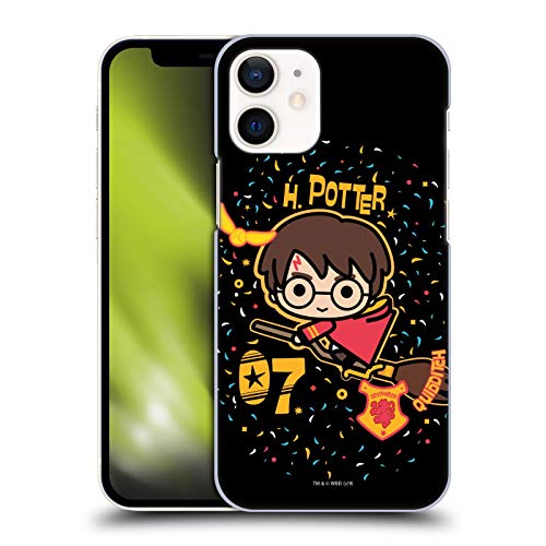 Head Case Designs Officially Licensed Harry Potter Quidditch Broom Deathly Hallows I Hard Back Case Compatible with Apple iPhone 12 Mini