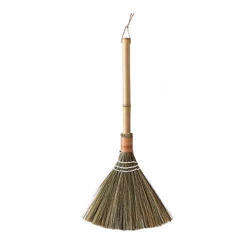 Healifty Straw Broom for Cleaning Dustpan Wedding Broom