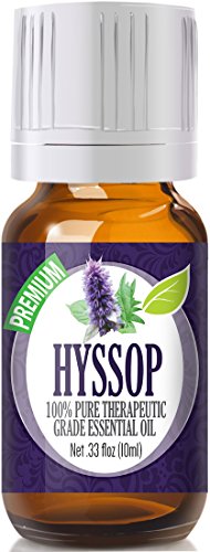 Healing Solutions 10ml Oils - Hyssop Essential Oil - 0.33 Fluid Ounces