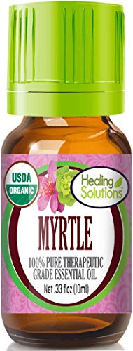 Healing Solutions Organic Myrtle Essential Oil