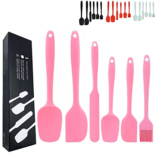 HEAOUBO Silicone Spatula Set for Nonstick Cookware