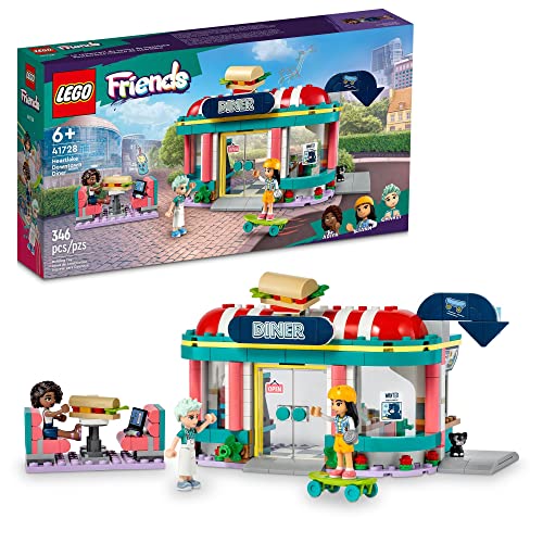 Heartlake Downtown Diner Building Toy