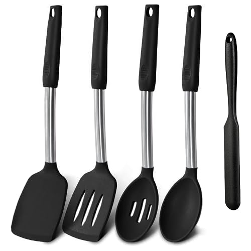 Heat Resistant Silicone Cooking Utensils Set