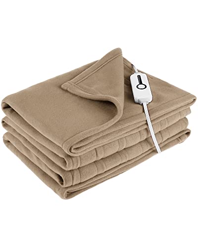 Heated Blanket Electric Throw Twin Size