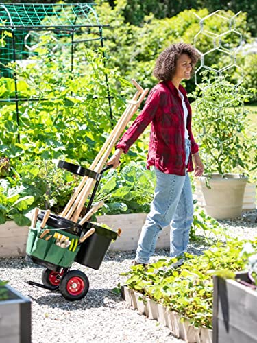 Heavy Duty Mobile Tool Storage Caddy for Gardening